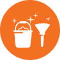 cleaning materials icon