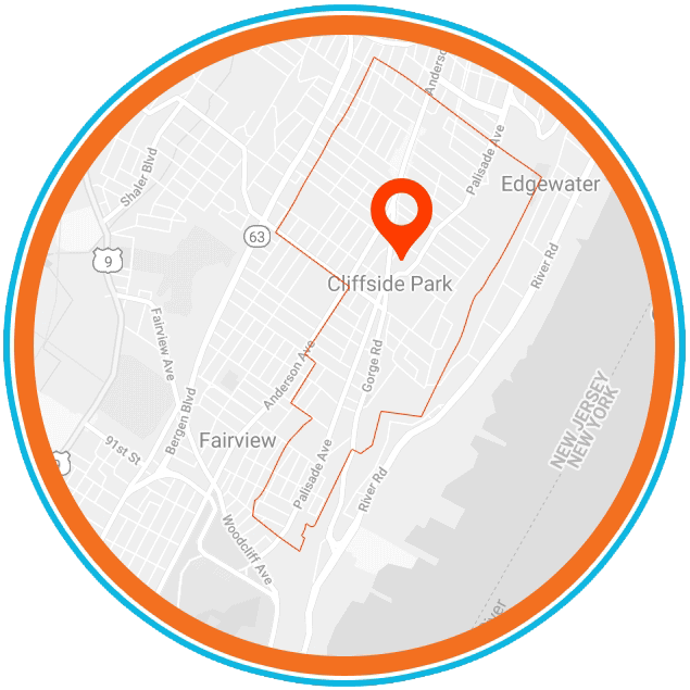 Cliffside Park, NJ Map Cliffside Park, NJ Map